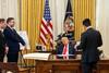 Trump tariffs - Trump oval office