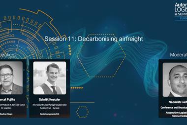 Decarbonising airfreight – A case study