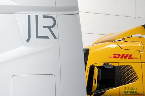 JLR x DHL Side by Side